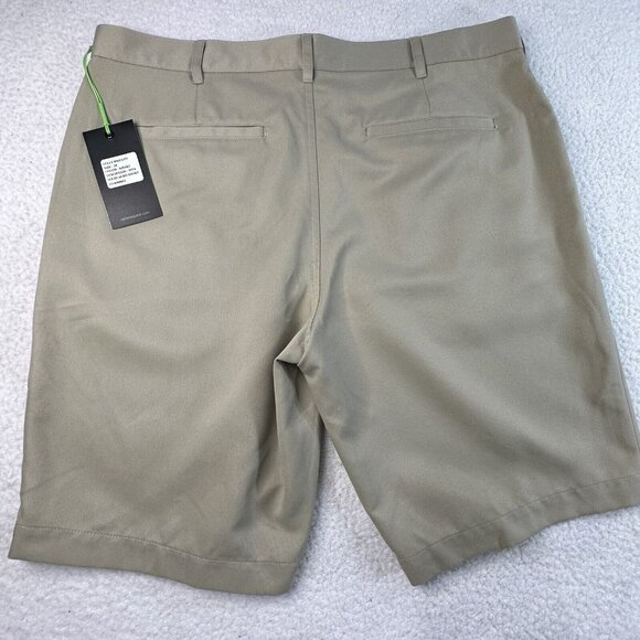 Aptus Men's Golf Performance Athleisure Casual Shorts Size 34 Khaki $66 NWT - Picture 1 of 7